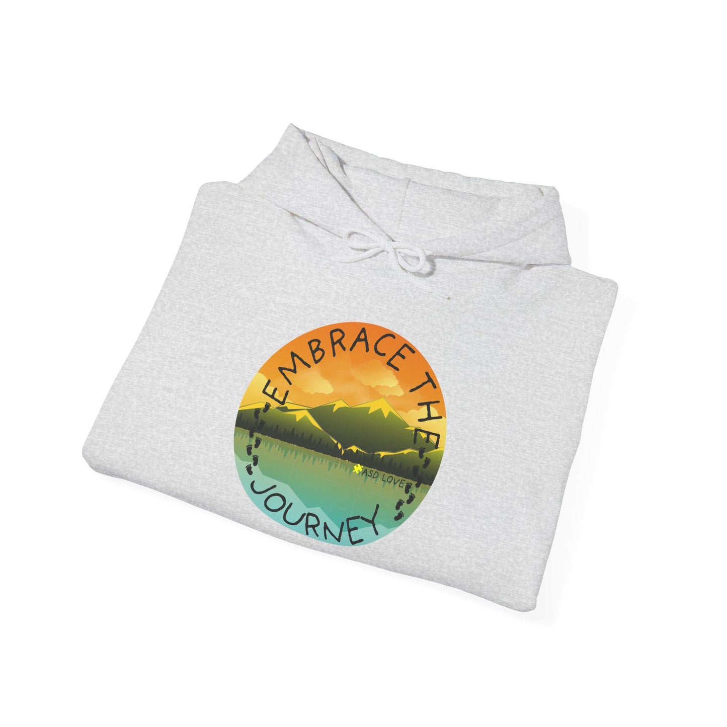 Embrace the Journey | Hoodie | Autism Awareness | Diversity and Inclusivity