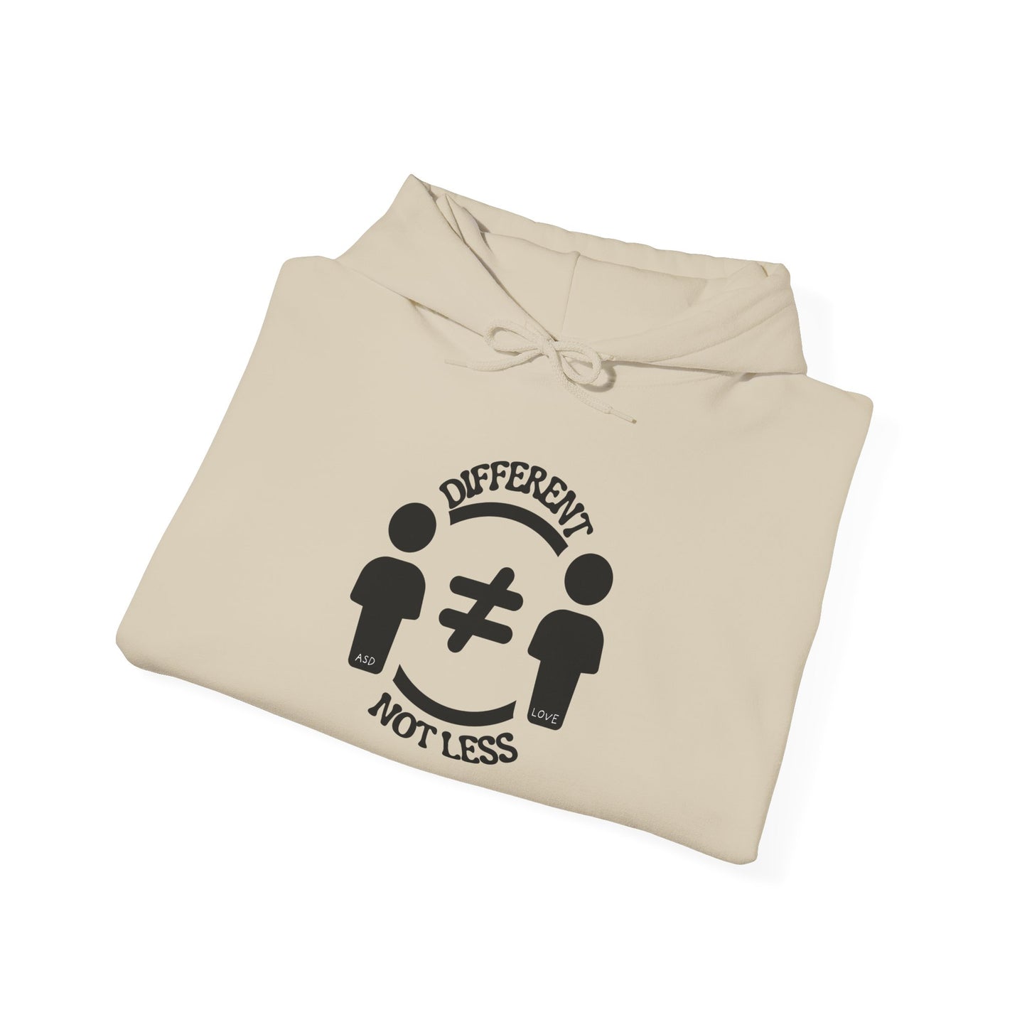 Different Not Less | Hoodie | Autism Awareness | Diversity and Inclusivity