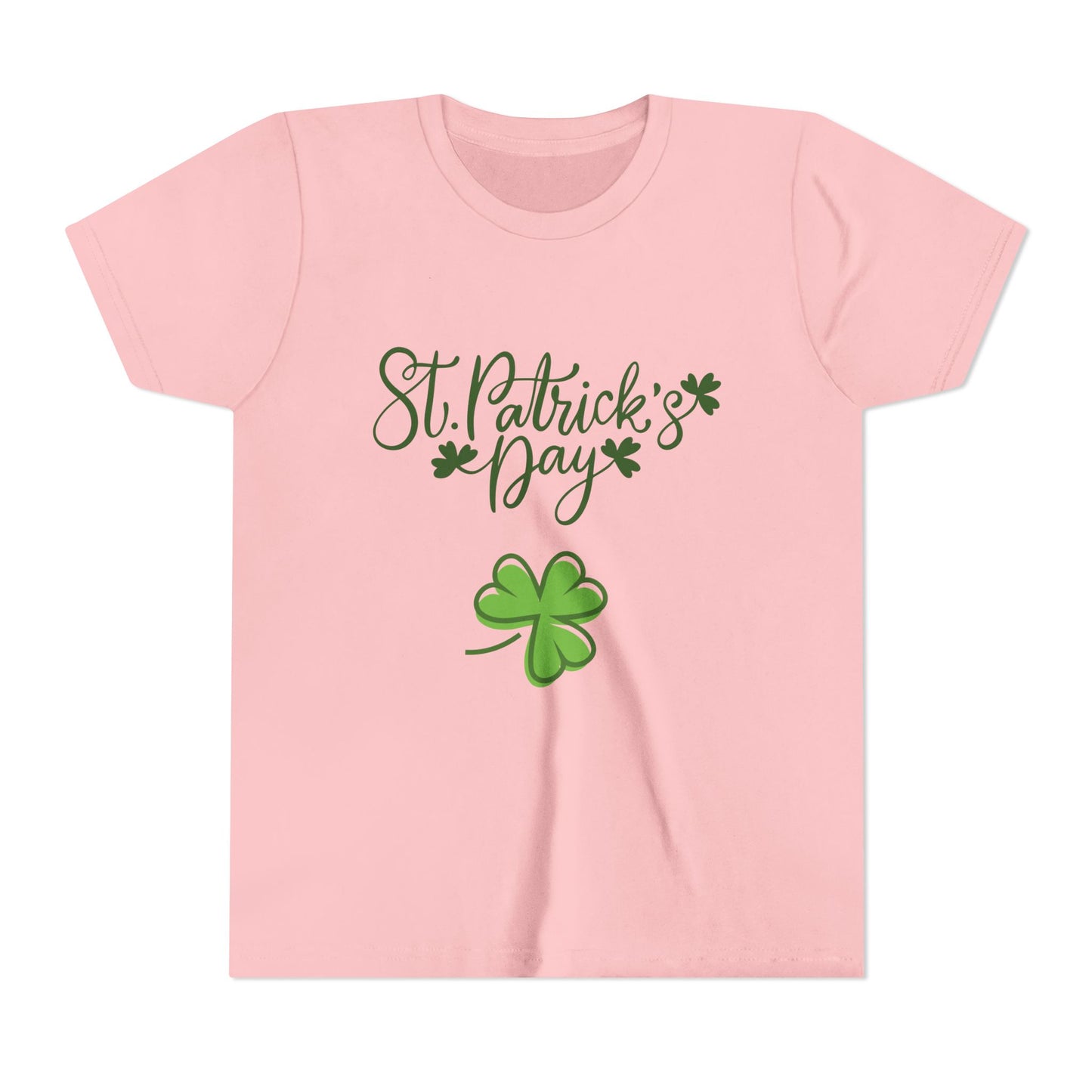 St. Patrick's Day Shamrock Youth Tee | Kids Irish Holiday Shirt